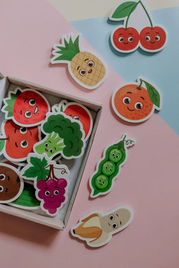 MagPlay Fruit & Vegetables Magnet Kit