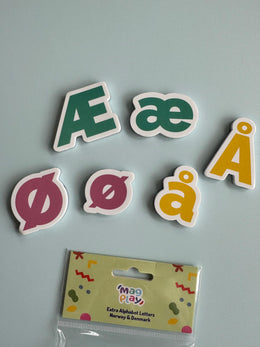 Extra Alphabet Letters - Norway/Denmark