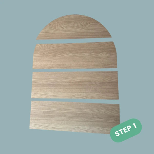 Step 1: Arrange the arch
